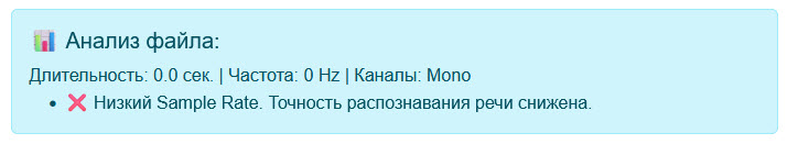 Поля для ввода данных перед обработкой